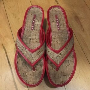 PRADA THONG SANDALS